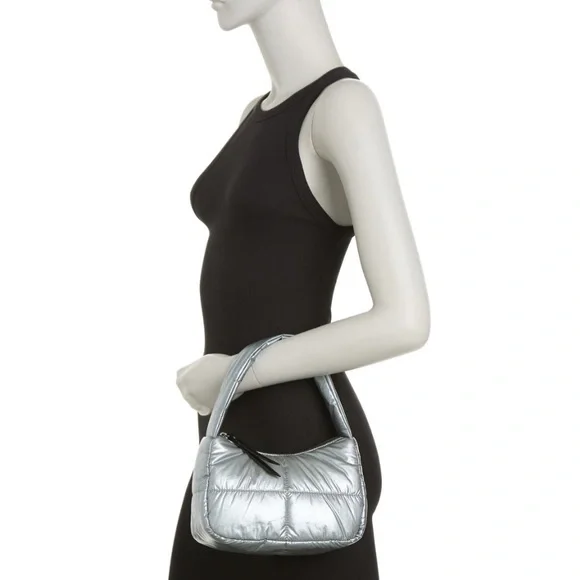 Sam Edelman Silver Quilted Puffer Backpack FCBP0886-Slv-2.jpg?v-cache=  main image 3